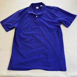 Callaway Polo Shirt Mens XL Purple Good C-Tech Moisture Wicking Stretch Golf